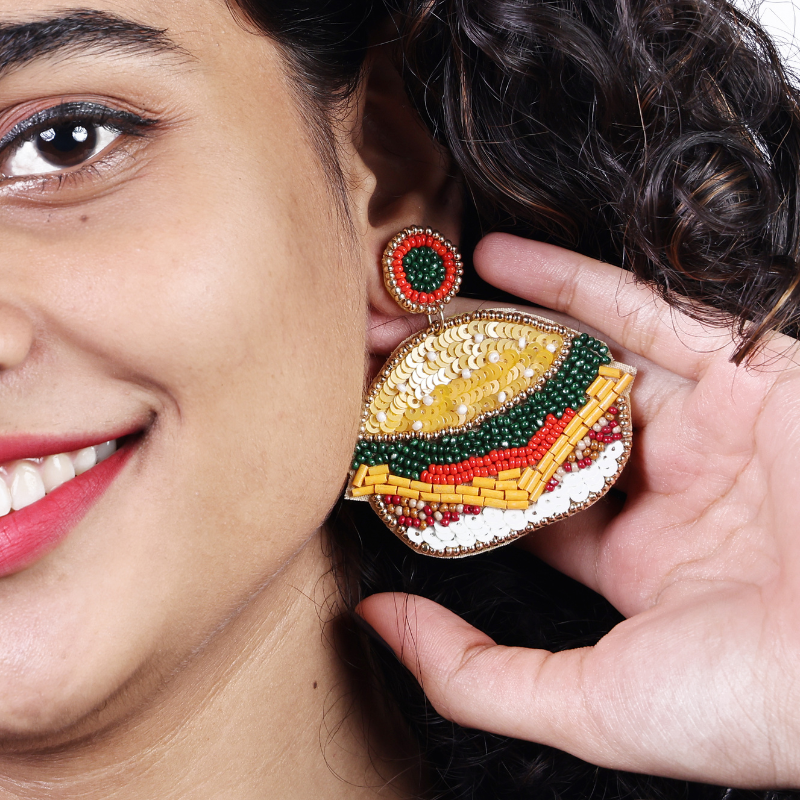 Cheeseburger Pop Drops – Mustard/Multicolour | RIAS