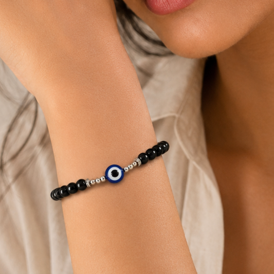 Color Pop Midnight Evil Eye Bracelet