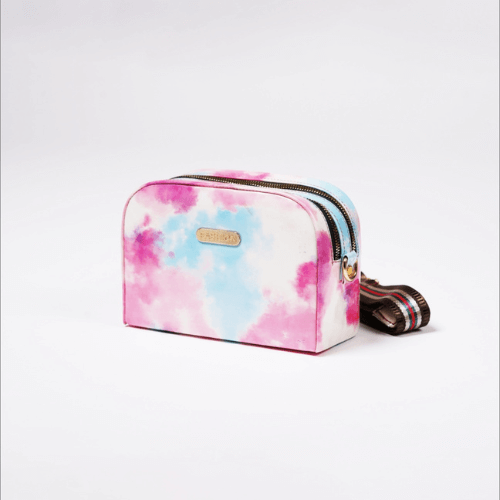 ColorBurst Crossbody blue pink bag