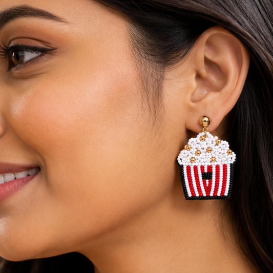 Color Pop Popcorn Earrings