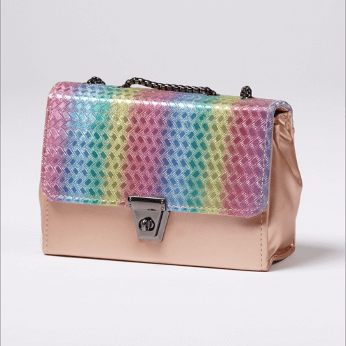 Elegance Metallic Signature Styles HandBag