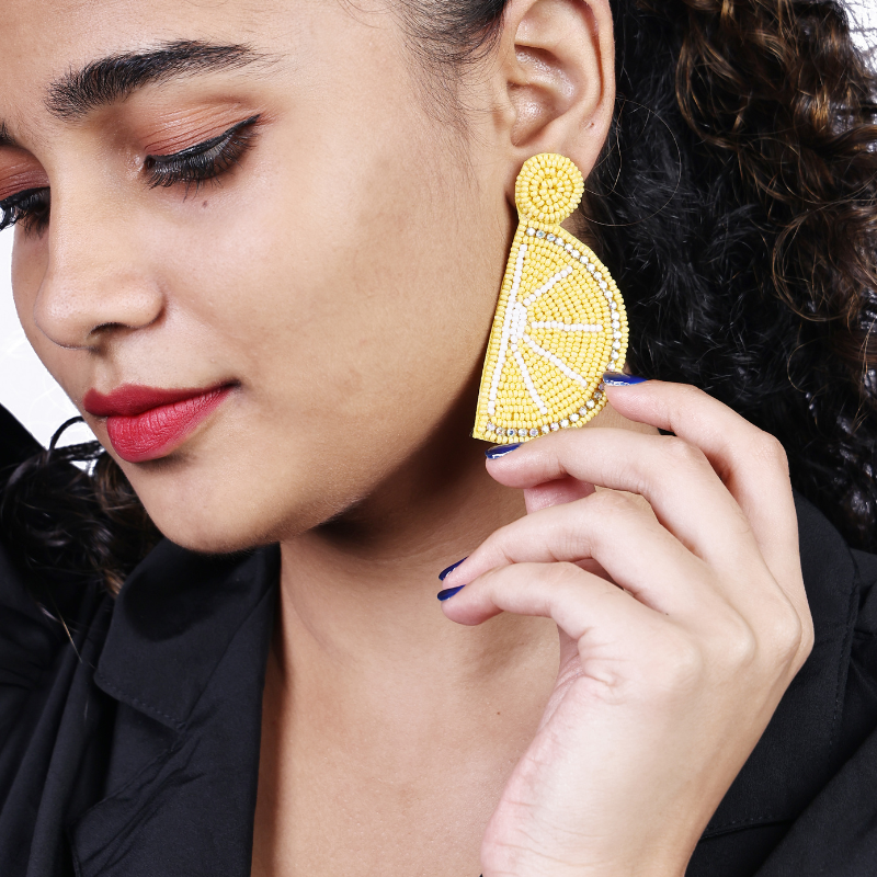 Citrus Pop Slice Drops – Lemon Yellow | RIAS