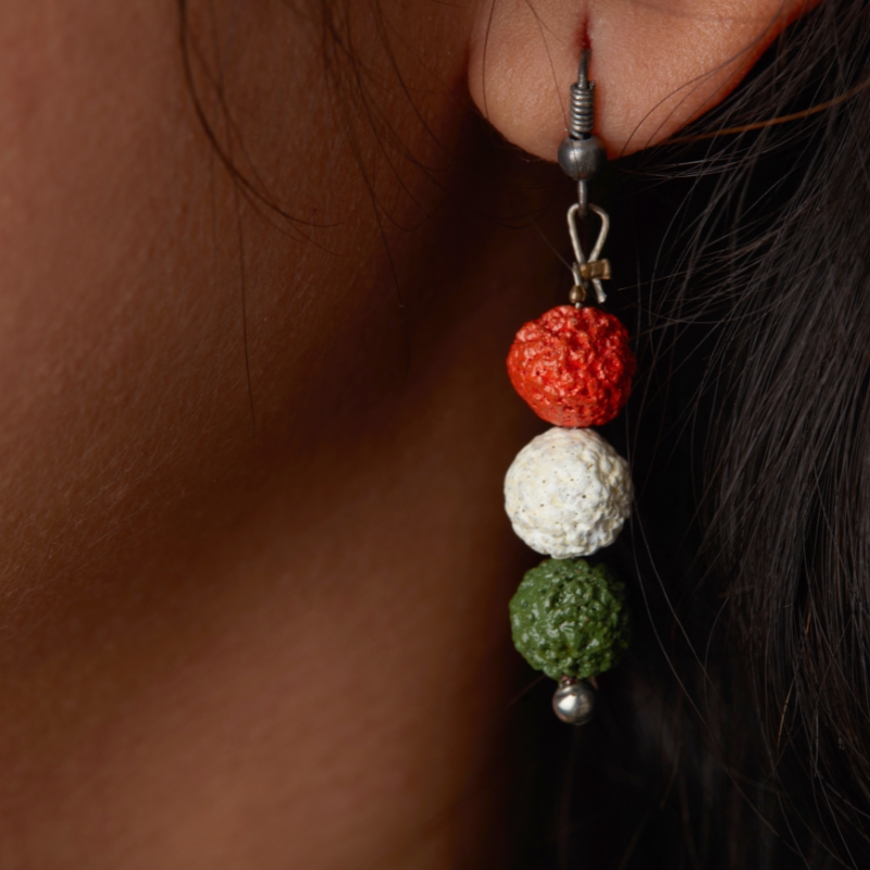 Vasudha’s Tree of Hope – Handcrafted Terracotta Jewelry Set