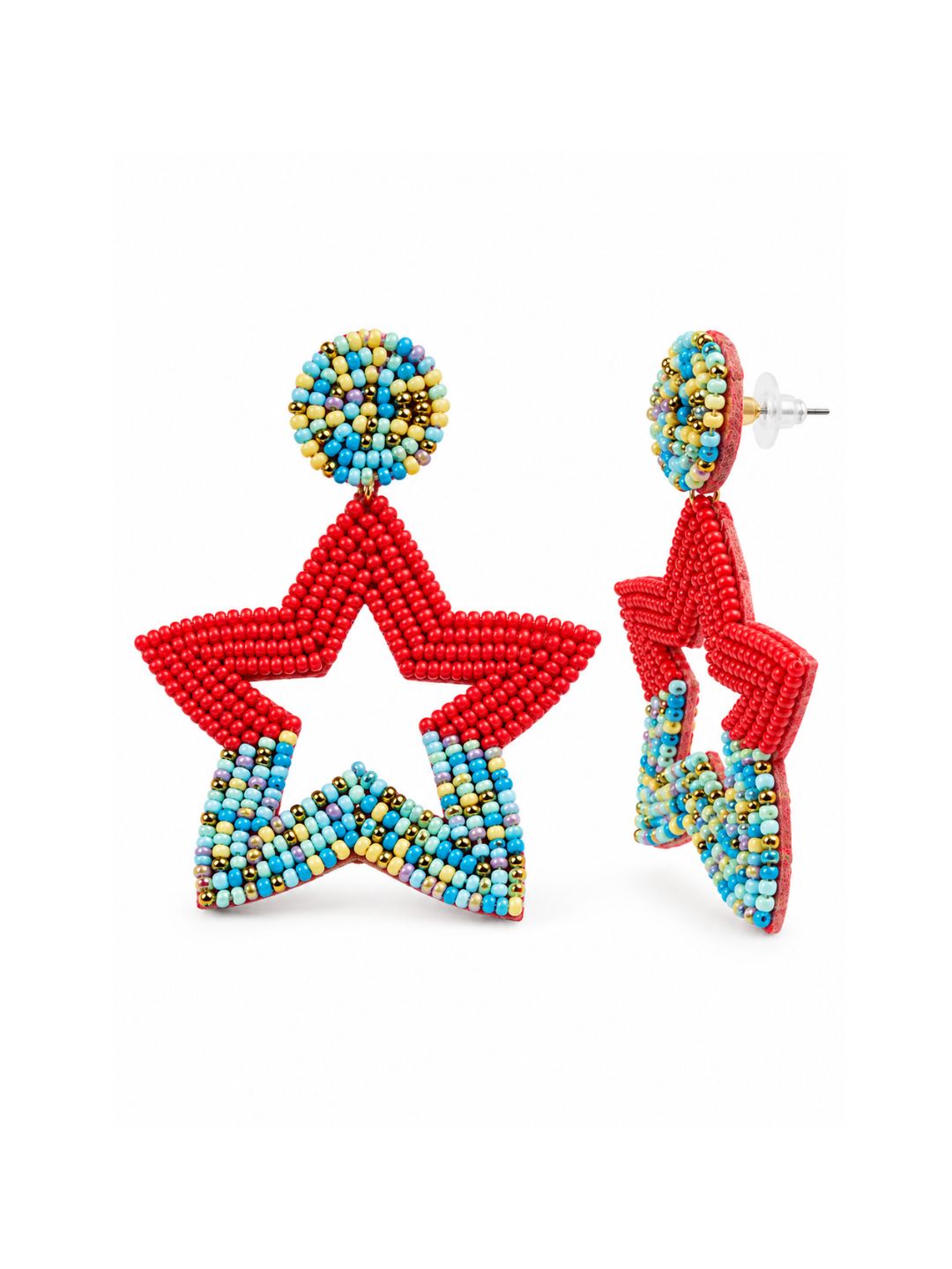 Color Pop Fiesta Star Earrings
