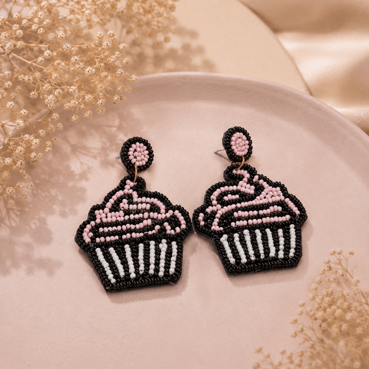 Color Pop Cupcake Earrings