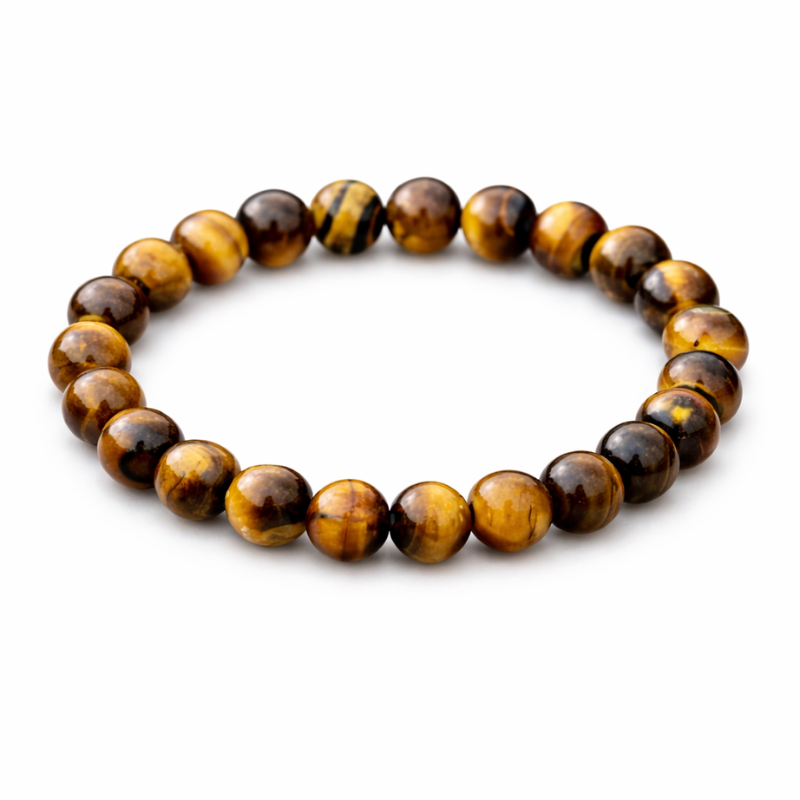 RIAS Valor – Tiger Eye Bracelet for Courage & Grounded Power