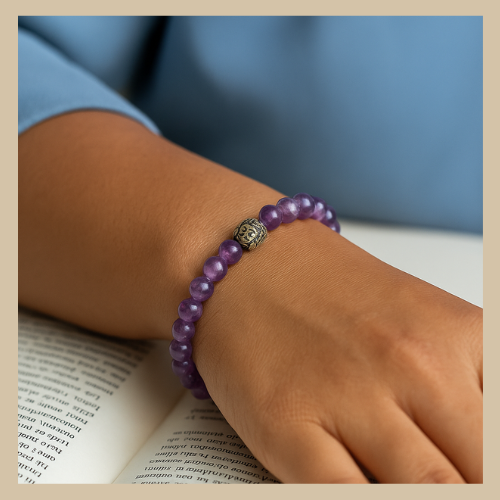 RIAS Tranquil – Amethyst Bracelet for Intuition & Inner Peace