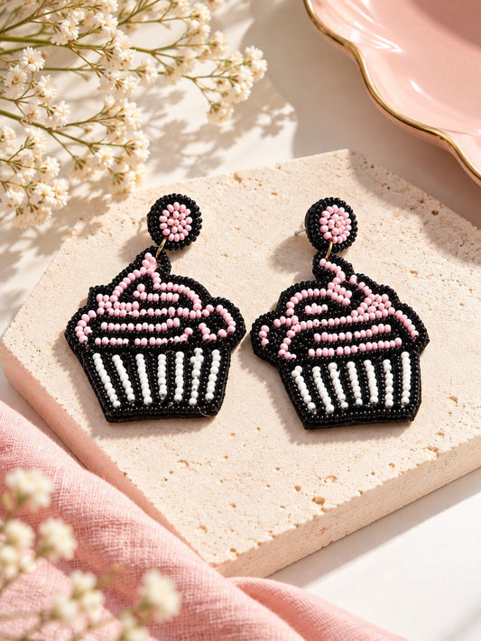Color Pop Cupcake Earrings
