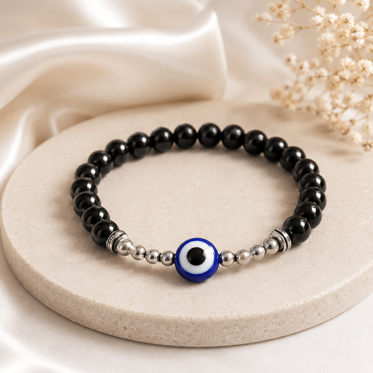 Color Pop Midnight Evil Eye Bracelet