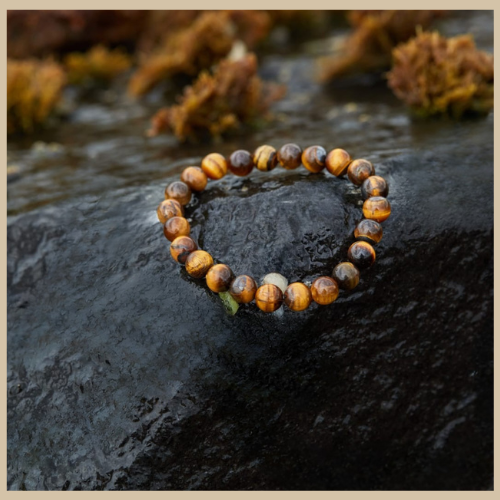 RIAS Valor – Tiger Eye Bracelet for Courage & Grounded Power