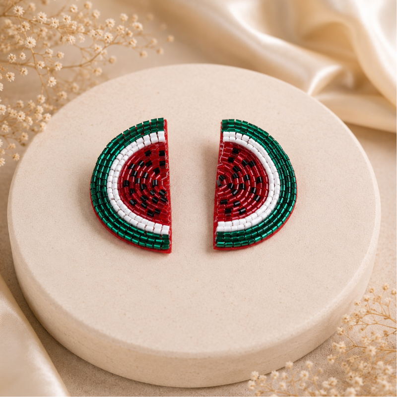 Watermelon Pop Slice Drops – Red/Green | RIAS