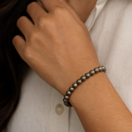 RIAS Magnet – Raw Pyrite Bracelet for Wealth & Willpower