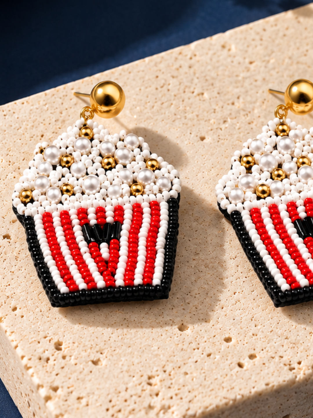 Color Pop Popcorn Earrings