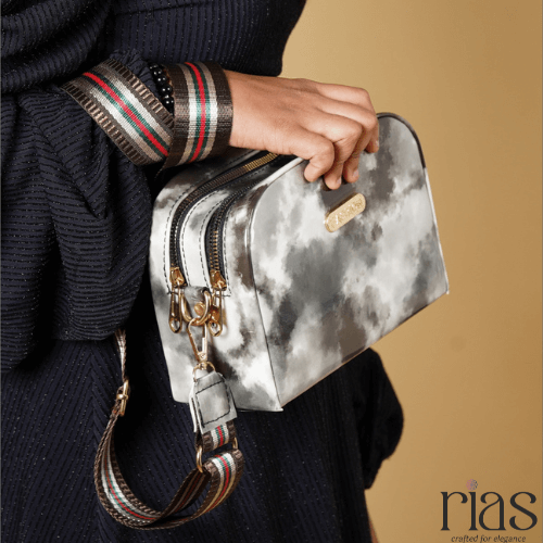 ColorBurst black Crossbody bag