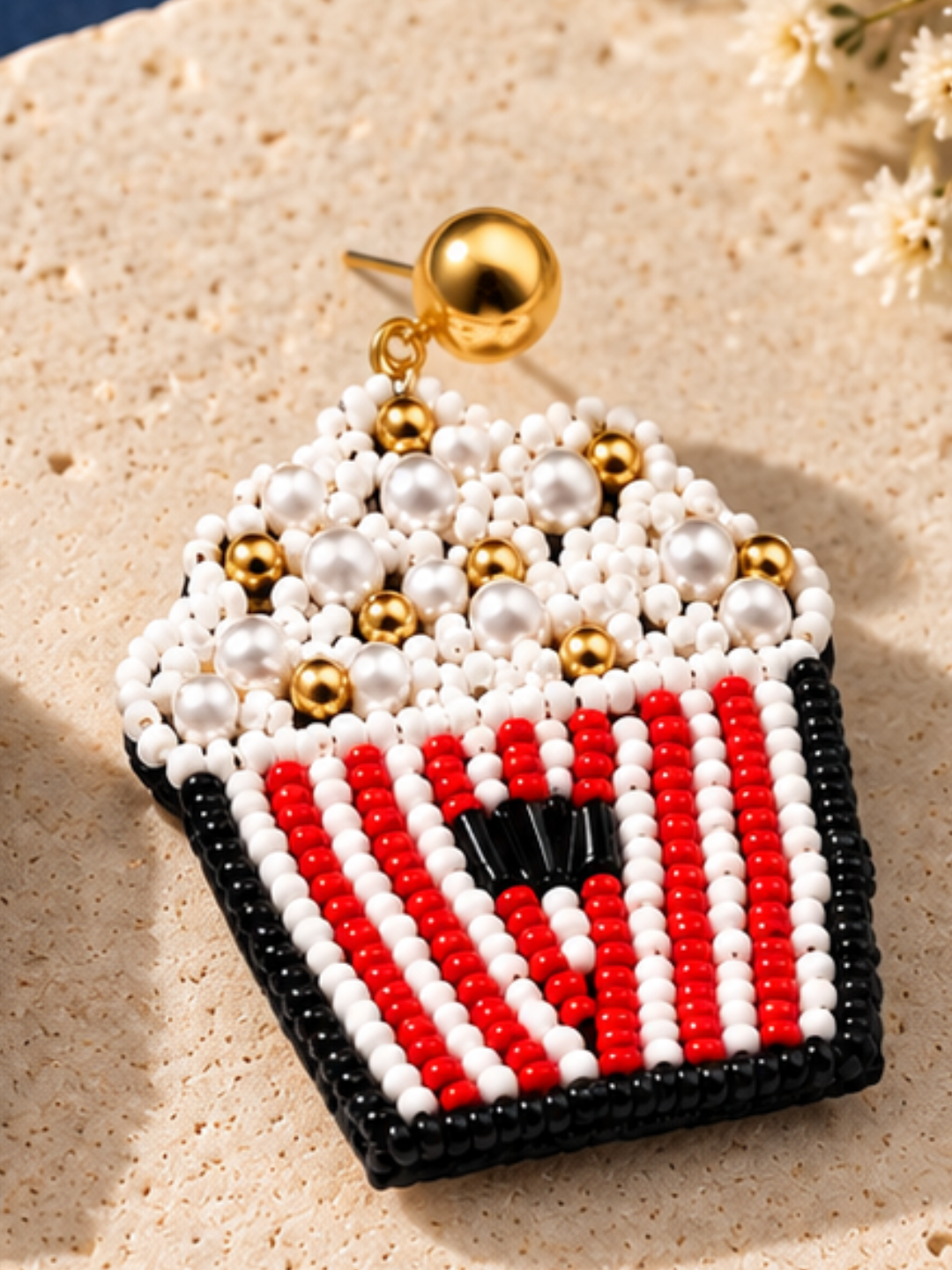 Color Pop Popcorn Earrings