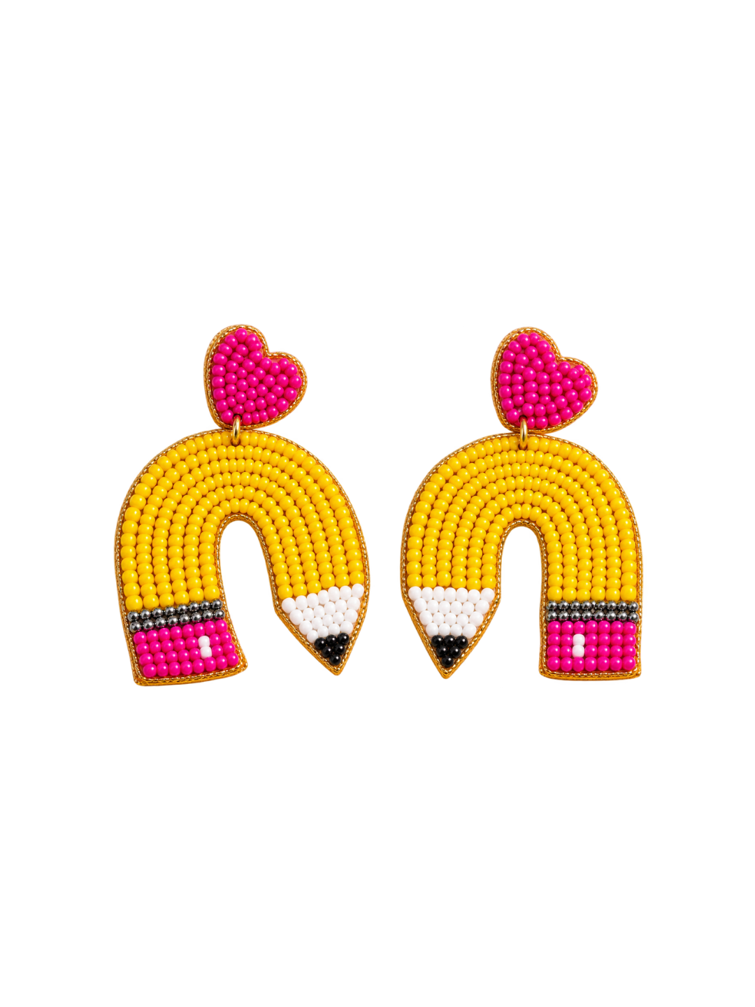 Color Pop Love Pencil Earrings