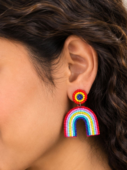 Color Pop Rainbow Arch Earrings