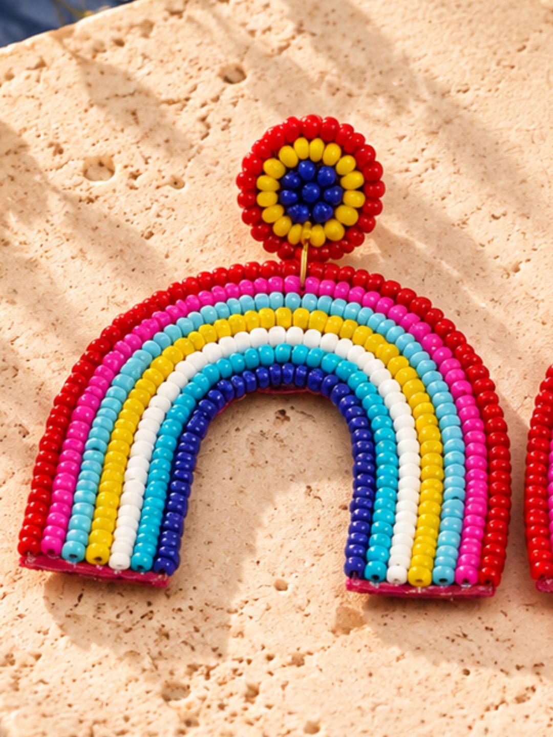 Color Pop Rainbow Arch Earrings