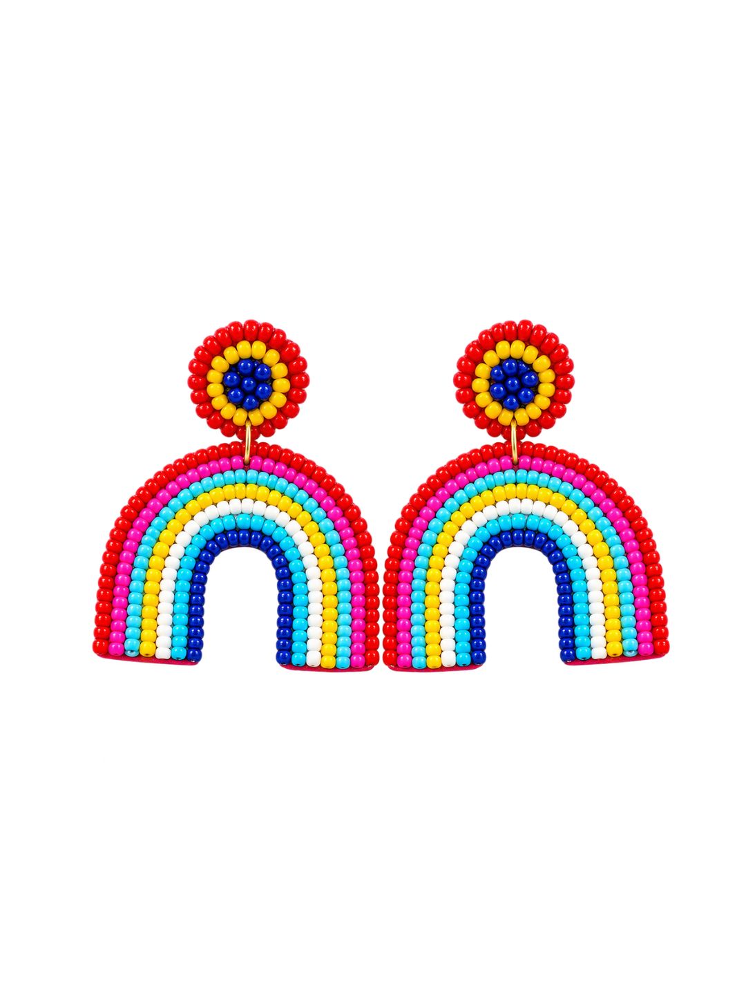Color Pop Rainbow Arch Earrings