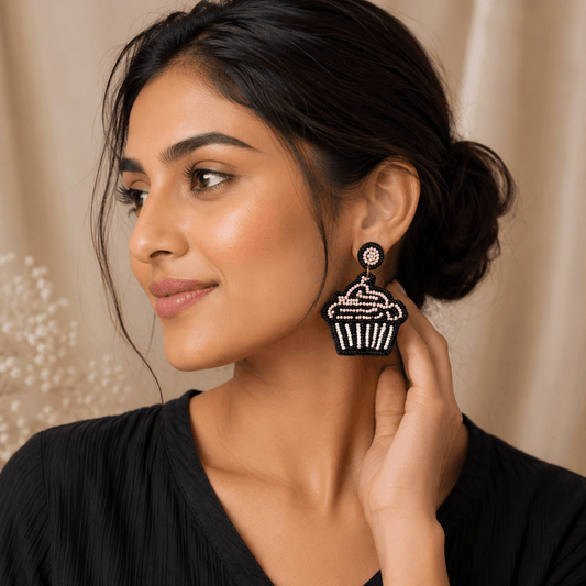 Color Pop Cupcake Earrings