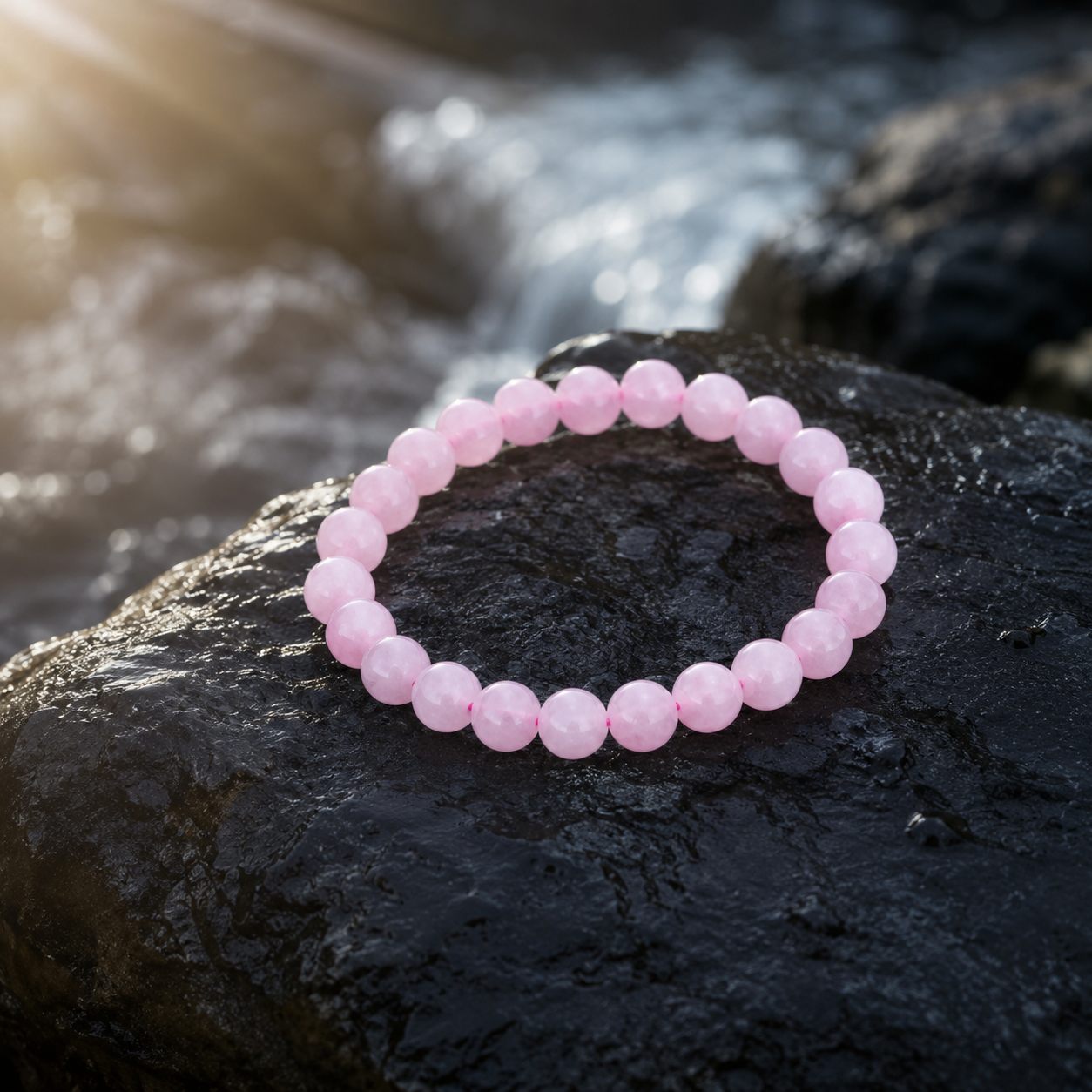 RIAS Bloom – Rose Quartz Bracelet of Self-Love & Healing