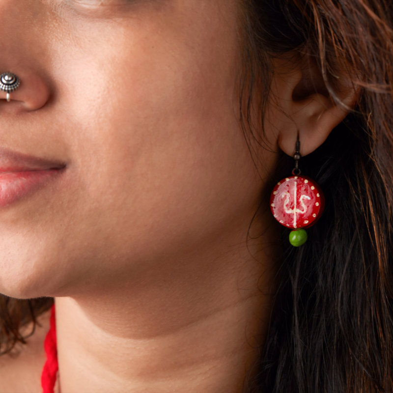 Devi ‘Ishani’ - Handcrafted Terracotta  Necklace Set