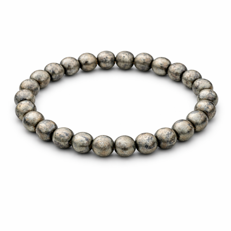 RIAS – Raw Pyrite Bracelet for Wealth & Willpower