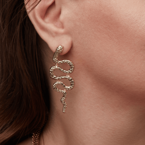 Serpentine Luxe Earrings